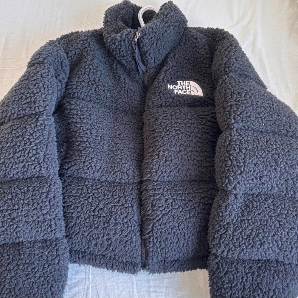 The North Face black Sherpa Fleece Jacket